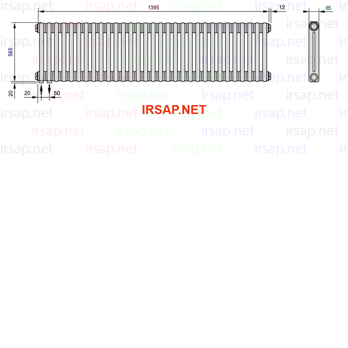 Радиатор IRSAP Tesi 20565/31 T18 CL 01